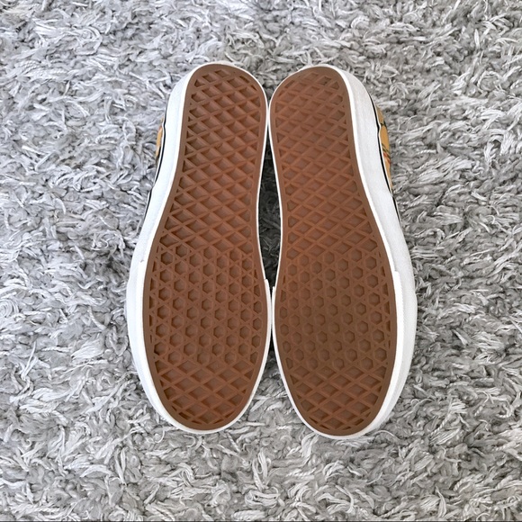 Y2K Vans Era Plaid Yellow Low Top - Picture 4 of 6